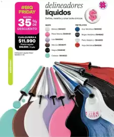Catálogo Avon Página 33: Celeste - delineadores líquidos €11.990,00