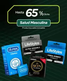 Catálogo Cruz Verde Página 2: Hasta 65% Dcto. Salud Masculina Productos seleccionados PARA PREVENCION Y SEGURIDAD TESTEADOS