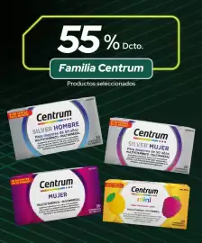 Catálogo Cruz Verde Página 4: 55% Deto Familia Centrum Productos seleccionados #1 EN VENTAS EN EL MUNDO' Centrum SILVER