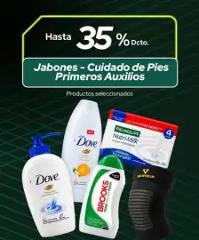 Catálogo Cruz Verde Página 8: Hasta 35% Dcto. Jabones - Cuidado de Pies Primeros Auxilios Productos seleccionados Dove nuevo