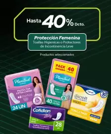 Catálogo Cruz Verde Página 9: Hasta Plenitud FEMME 40% Deto Protección Femenina Toallas Higienicas o Protectores de