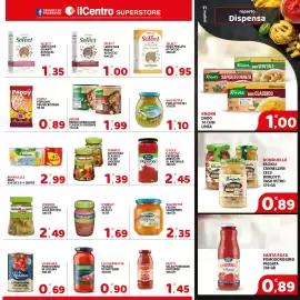 Volantino Il Centro Superstore Pagina 11: Knorr brodo granulare classico €1,99, Bonduelle Legumeria Cannellini €0,89