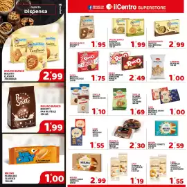 Volantino Il Centro Superstore Pagina 16: Ringo cacao/vaniglia €2,49, Cornetti miele fibrextra Misura €2,99