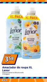 Folheto Action semana 40 Página 11: Amaciador de roupa XL Lenor €3,58