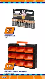 Folheto Action semana 40 Página 4: Módulo de gavetas Werckmann €11,95, Pilhas Duracell €5,29