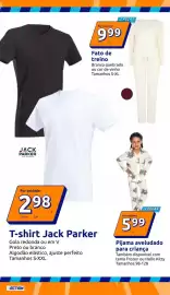 Folheto Action semana 40 Página 7: Pijama aveludado para criança €5,99, Fato de treino €9,99