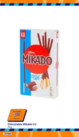 Folheto Action semana 40 Página 8: Chocolates Mikado LU €1,59