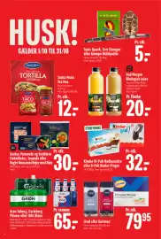 Min Købmand tilbudsavis uge 40 Side 4: Toms Spunk / Goe Stænger / Kæmpe Skildpadde €5,00