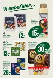 Min Købmand tilbudsavis uge 40 Side 7: Steff Houlberg Middagsretter €28,00, Jensens Køkken Sauce (Bearnaise) €15,00