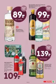 SPAR tilbudsavis uge 40 Side 27: Nordsø Bitter eller O.P. Anderson Økologisk Original eller Dild Aquavit €99,00
