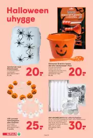 SPAR tilbudsavis uge 40 Side 29: Halloween Græskar Spand, Ske eller Udskærersæt i Plast €20,00
