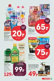 SPAR tilbudsavis uge 40 Side 34: Neophos Opvasketabs €75,00, Libero Comfort eller Up&Go Bleer €65,00