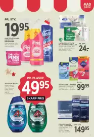 MENY tilbudsavis uge 40 Side 41: The Pink Stuff eller Domestos rengøring €19,95