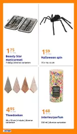 Action folder week 41 Pagina 23: Beauty Star manicureset €1,75, Halloween spin €1,59