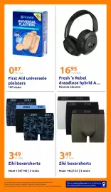 Action folder week 41 Pagina 31: Ziki boxershorts €3,49, Fresh 'n Rebel draadloze hybrid A... €16,95