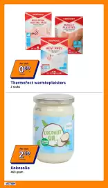 Action folder week 41 Pagina 8: Thermofect warmtepleisters €0,89, Kokosolie €2,59