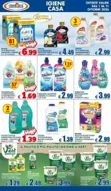 Volantino Casa & Co Pagina 6: Fabuloso detergente lavatrice liquido €2,99, Spuma di Sciampagna bucato classico €1,39