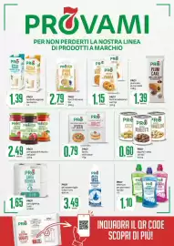 Volantino PRO7 Supermercati Pagina 12: PRO7 legumi in latta €0,60, PRO7 composta di frutta bio €2,49