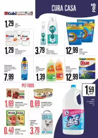 Volantino PRO7 Supermercati Pagina 22: Kitekat bocconcini per gatto €0,40, Dixan detersivo in polvere per lavatrice €12,99