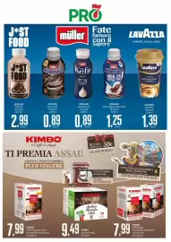 Volantino PRO7 Supermercati Pagina 30: Kimbo caffè napoli compatibili nespresso €7,99, Kimbo antica miscela €9,49