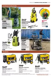 Folheto Bricomarché Página 11: Lavadora de alta pressão ryobi €249,00, Stanley gerador a gasolina €799,00