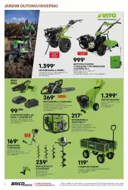 Folheto Bricomarché Página 6: ITools motocultivador a gasolina + pulverizador a bateria 16 l €999,00