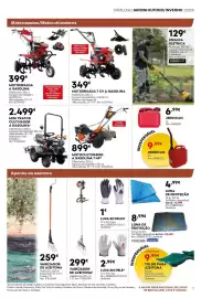 Folheto Bricomarché Página 7: Motocultivador a gasolina 7 hp* €899,00, Motoenxada 7 cv a gasolina €349,00
