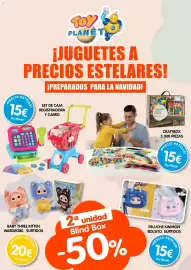 Catálogo Toy Planet Página 1: TOY PLANET ¡JUGUETES A PRECIOS ESTELARES! ¡PREPARADOS PARA LA NAVIDAD! ¡PRECIO ESTELAR! 15€