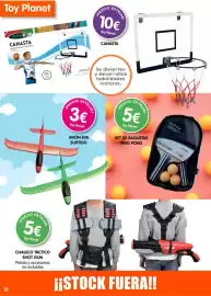 Catálogo Toy Planet Página 10: Out2Play set de raquetas ping pong €5,00, Toy Planet chaleco táctico shot gun €5,00