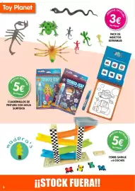 Catálogo Toy Planet Página 6: Cuadernillos de pintura con agua surtidos €5,00, Torre garaje +4 coches €5,00
