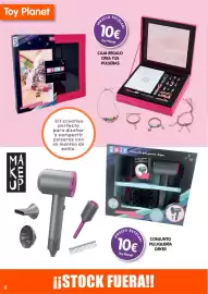 Catálogo Toy Planet Página 8: Cojunto peluqueria dryer €10,00, Caja regalo crea tus pulseras €10,00