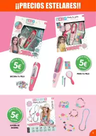 Catálogo Toy Planet Página 9: Make Up Joyería de madera €5,00, Pinta tu pelo €5,00