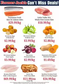 Farmer Jack's catalogue week 40 Page 1: WA Grown Premium Beetroot €2,99, WA Grown Medium Kanzi Apples €3,99