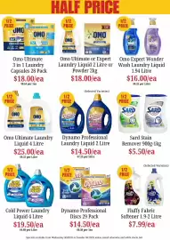Farmer Jack's catalogue week 40 Page 11: Dynamo Professional Discs €14,50, Fluffy Fabric Softener €7,99