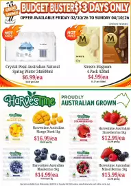 Farmer Jack's catalogue week 40 Page 13: Crystal Peak Australian Natural Spring Water €6,99