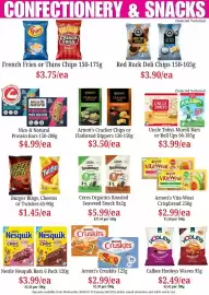 Farmer Jack's catalogue week 40 Page 16: Arnott's Vita-Weat Crispbread €2,99, Ceres Organics Roasted Seaweed Snack €5,99