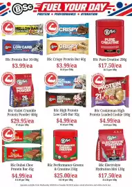 Farmer Jack's catalogue week 40 Page 18: BSc Crispy Protein Bar €3,99, BSc Pure Creatine €17,50