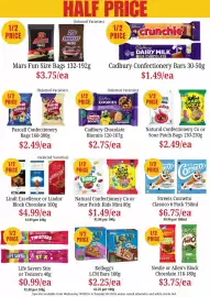 Farmer Jack's catalogue week 40 Page 8: Cadbury Chocolate Biscuits €2,75, Lindt Excellence or Lindor Block Chocolate €4,99