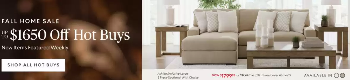 Ashley Furniture flyer Page 12