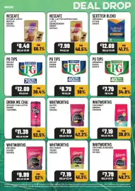 Bestway leaflet week 40 Page 12: Pg tips decaf €12,69, Pg tips decaf €8,79