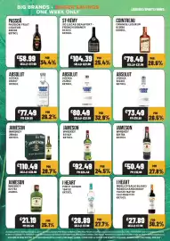 Bestway leaflet week 40 Page 5: Absolut vodka €77,49, St-rémy xo lucas beaufort french brandy €104,39