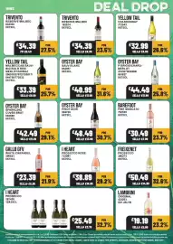 Bestway leaflet week 40 Page 6: Trivento reserve malbec €34,39, Oyster Bay p'grigio/chard/merlot €11,99