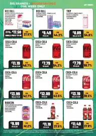 Bestway leaflet week 40 Page 7: Red Bull cherry edition €17,50, Rubicon sparkling passion €9,99