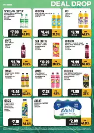 Bestway leaflet week 40 Page 8: Vimto real fruit squash €5,29, Sprite/Dr Pepper €7,99