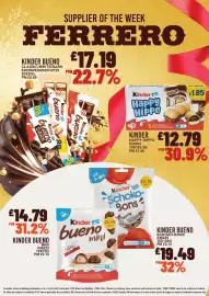 Bestway leaflet week 40 Page 9: Kinder bueno mini €14,79, Kinder bueno €17,19