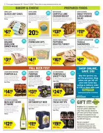New Seasons Market weekly ad week 40 Page 3: Elysian pumpkin ale variety pack €24,99