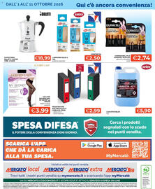 Volantino Mercatò Pagina 36: Lavavetri Selex €5,90, Collant Golden Lady My Secret 40 Denari €3,99