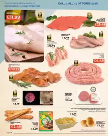 Volantino Mercatò Pagina 10: Salsiccia di suino Paysan €4,49, Focaccina soft €6,74