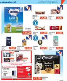 Volantino Mercatò Pagina 27: Cioccolatini Perugina €3,49, Cesar Creations en salsa €2,15