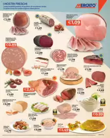 Volantino Mercatò Pagina 9: Prosciutto cotto alta qualità dimarello €1,09, Prosciutto cotto Granbiscotto Rovagnati €2,09